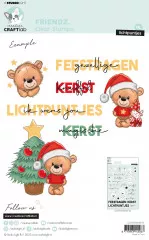 Studio Light Clear Stamps - Friendz Nr. 510 - Lichtpuntjes (NL)