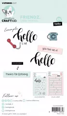 Studio Light - Clear Stamps - Essentials Nr. 767 - Hello