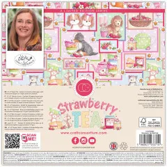 Strawberry Tea - 8x8 Inch Premium Paper Pad