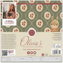 Olivia's Wildflower Adventures - 8x8 Inch Premium Paper Pad