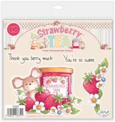 Clear Stamps - Strawberry Tea - So Sweet