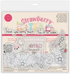 Clear Stamps - Strawberry Tea - So Sweet