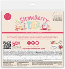 Clear Stamps - Strawberry Tea - Relax & Enjoy
