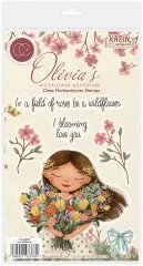 Clear Stamps - Olivia's Wildflower Adventures - Be A Wildflower