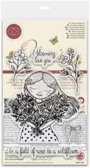 Clear Stamps - Olivia's Wildflower Adventures - Be A Wildflower