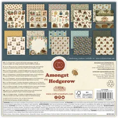 Amongst the Hedgerow - 6x6 Premium Paper Pad