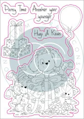 Clear Stamps - Party Time, The Gift Of Giving