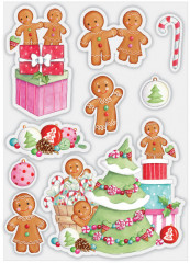 Clear Stamps - Candy Christmas