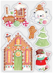 Clear Stamps - Candy Christmas Candy