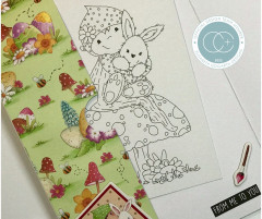 Clear Stamps - Let Spring Begin - Bunny