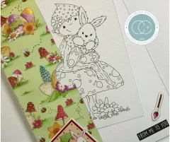 Clear Stamps - Let Spring Begin - Bunny