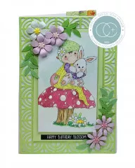 Clear Stamps - Let Spring Begin - Bunny