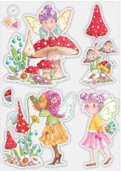 Clear Stamps - Fairy Wishes - Flowers