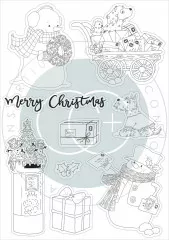 Clear Stamps - Christmas Market - Christmas Post