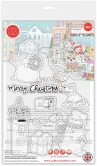 Clear Stamps - Christmas Market - Christmas Post