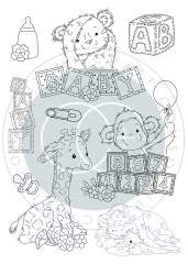 Clear Stamps - Little Ones - Animals