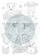 Clear Stamps - Little Ones - Clothes