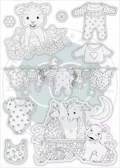 Clear Stamps - Little Ones - Clothes