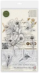 Clear Stamps - Vintage Summer - Hummingbird by Olena Kovalova