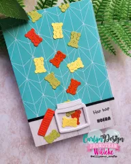 CarlijnDesign - Dies + Clear Stamps - In de Snoeppot