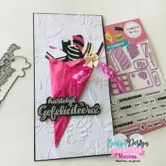 CarlijnDesign - Dies + Clear Stamps - In de Snoeppot