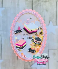 CarlijnDesign - Dies + Clear Stamps - In de Snoeppot