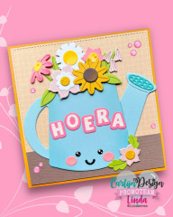 CarlijnDesign Cutting Dies - Happy Garden