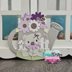 CarlijnDesign Cutting Dies - Happy Garden