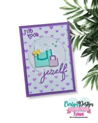 CarlijnDesign Cutting Dies - Shopaholic by Jocelijne Design