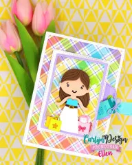 CarlijnDesign Cutting Dies - Shopaholic by Jocelijne Design