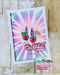 CarlijnDesign Cutting Dies - Beer, Wine and Cocktails XL