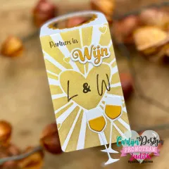 CarlijnDesign Cutting Dies - Beer, Wine and Cocktails XL