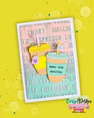 CarlijnDesign Cutting Dies - Brewtiful Buddies