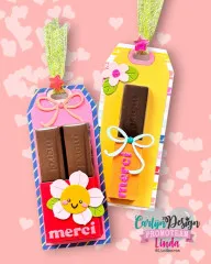 CarlijnDesign Cutting Dies - Choco Cadeau by Ilona Maakt