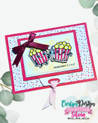 CarlijnDesign Cutting Dies - Popcorn Party