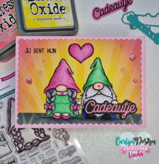 CarlijnDesign Clear Stamps - Gnome Girlfriend