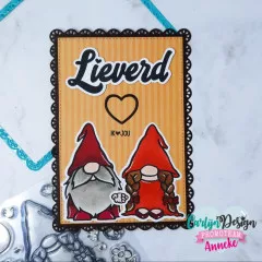 CarlijnDesign Clear Stamps - Gnome Girlfriend