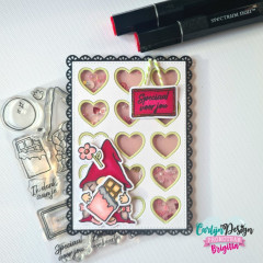 CarlijnDesign Clear Stamps - Gnome Girlfriend