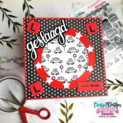 CarlijnDesign Clear Stamps - Moved 2