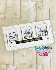 CarlijnDesign Clear Stamps - Moved 2