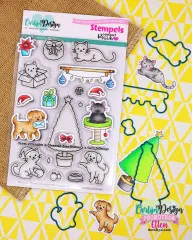 CarlijnDesign Clear Stamps - Christmas Friends