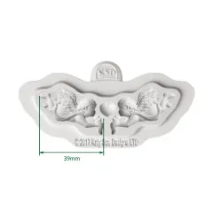 Katy Sue Designs - Silicone Mould - Mini Cherubs