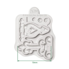 Katy Sue Designs - Silicone Mould - Hinges and Screws