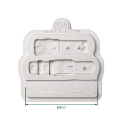 Katy Sue Designs - Silicone Mould - Belt Straps