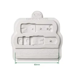 Katy Sue Designs - Silicone Mould - Belt Straps