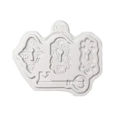 Katy Sue Designs - Silicone Mould - Locks and Key