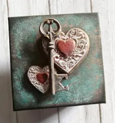 Katy Sue Designs - Silicone Mould - Locks and Key