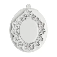 Katy Sue Designs - Silicone Mould - Large Oval Vintage Frame