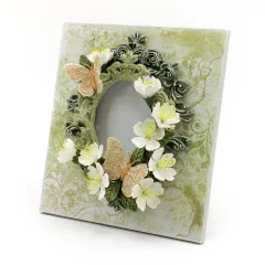 Katy Sue Designs - Silicone Mould - Large Oval Vintage Frame