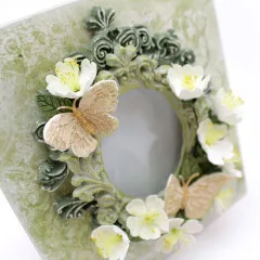 Katy Sue Designs - Silicone Mould - Large Oval Vintage Frame